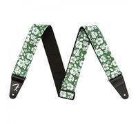 Fender® Hawaiian Guitar Strap Guitar Strap Width 5 cm Length 86-150 cm Green Floral