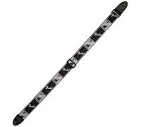 Fender 2 inch Monogrammed Guitar Strap, Black,Light Grey,Dark Grey (NEW)