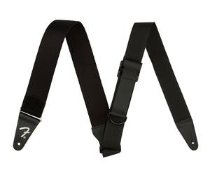 Fender 2" Right Height Rayon Guitar Strap Black. 0990694306