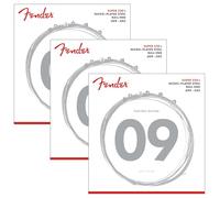 Fender 250 9 42 Electric Guitar Strings (Pack of 3)
