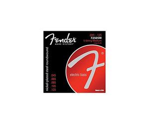 Fender 250 Nickel Plated Super Bass 45-125 5 String45-125