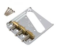 Fender 3-Saddle American Vintage Telecaster Bridge Assembly Chrome