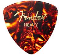 Fender 346 Classic Celluloid Guitar Picks 72-Pack - Shell - Heavy for electric guitar, acoustic guitar, mandolin, and bass