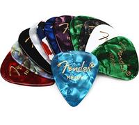 Fender 351 Shape Celluloid Medley Heavy Picks Pack of 12