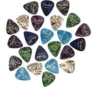 Fender 351 Premium Celluloid Guitar Picks Variety Pack, 24-Pack