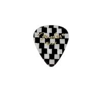 Fender 351 Shape Graphic Picks (12 Pack) for electric guitar, acoustic guitar, mandolin, and bass