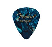 Fender 351 Shape Premium Picks, 12 Pack, Ocean Turquoise, Medium