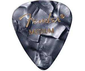 Fender 351 Shape Premium Picks - Black Moto - Medium - 12 Count Pack