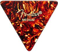 Fender 355 Classic Triangel Pick Shell Medium Plektren 12 Stück