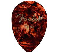Fender 358 Shape"Small tear drops" Celluloid Picks - shell thin
