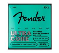 Fender 4250 Ultracore Guitar Strings Nickel Plated Steel Bullet End 4250L Gauges .009-.042 (6)