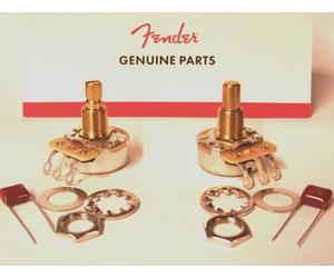 Fender 500k Pot Vol or Tone - Split Shaft OR Solid Shaft