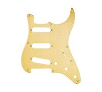 Fender '50s 8 Hole Anodised Aluminium Stratocaster Scratchplate/Pickguard (Gold)