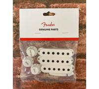 Fender 50s Stratocaster Accessory Plastics Kit, USA Pure Vintage, Eggshell White