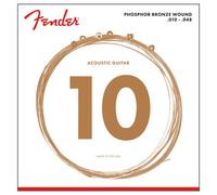FENDER 60XL - ACOUSTIC GUITAR STRINGS - PHOSPHOR BRONZE - EXTRA LIGHT - 10-48