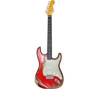 Fender 61 Strat SHR Red Sparkle 3TSB