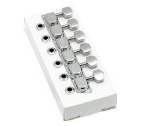 Fender 70s F Style Stratocaster/Telecaster Tuners 6 In-Line Right Handed (Chrom…