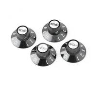 Fender 72 Telecaster Custom Knobs (4) Black