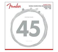 Fender 7250M Long Scale Bass Guitar Strings - Nickel-Plated Steel (.045 - .105)