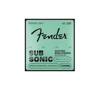 Fender Bass Guitar Strings Super 7250's 7250ML Nickel Plated Steel .045-.100 Long Scale