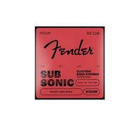 Fender Black Nylon Tapewound 58-110 Bass Guitar Strings, Long Scale [9120M]