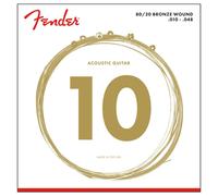 Fender 80/20 70XL Bronze Ball End Acoustic Strings 10-48
