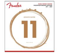 FENDER 860CL ACOUSTIC GUITAR STRINGS DURATONE PHOSPHOR BRONZE CUSTOM LIGHT 11-52