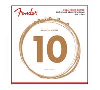 Fender 860XL Phosphor Bronze Dura Tone Coated Acoustic Strings 10-48