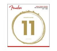 Fender 880CL 80/20 Dura-Tone Coated Acoustic Strings 11-52