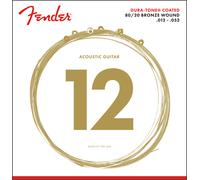 Fender 880L 80/20 Dura-Tone Coated Acoustic Strings 12-52