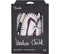 Fender 990823002 Hendrix Voodoo Child Vintage-Style Cable - 30ft - White