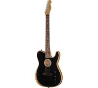 Fender Acoustasonic Player Telecaster Brushed Black with Gig Bag