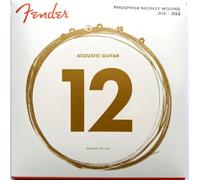 Fender Acoustic Guitar Strings Phosphor Bronze Western Strings 012-053