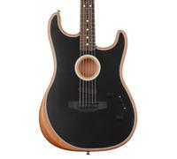 Fender AM Acoustasonic Stratocaster Black - Acoustic Guitar