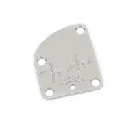 Fender American Deluxe Contoured Heel Neck Plate w/ Micro-Tilt (Chrome)
