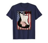 Fender American Flag Box Up Guitar T-Shirt