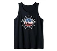Fender American Flag Circle Stamp Logo Tank Top