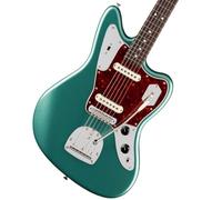 Fender American Professional Classic Jaguar Electric Guitar - Faded Sherwood Green Metallic