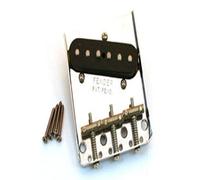 Fender American Vintage '62 Tele Custom Bridge Assembly (with Pickup), Nickel, Butterscotch Blonde, Guitar