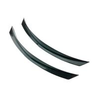 Fender Arch Decoration For With Decoration Sticker Car Wheel Eyebrow Bumper Anti-collision Strip Protection Sticke 1 Pair(Black 1 pair)