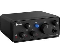 Fender AudioBox GO | 2x2 USB-C Audio Interface for Music Production, XLR Mic/Line Combo, TS Instrument Input, 24-bit/96 kHz Converters, Zero-Latency Headphone Monitoring, Mac & PC