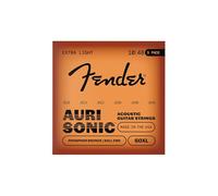 Fender AuriSonic 60XL Acoustic Guitar Strings, Gauges 010-.048 (3-Pack) | Now offering many of our highly rated strings in convenient 3 packs. Gauges 010-048