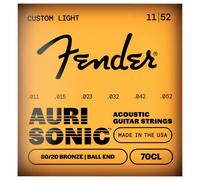 Fender AuriSonic 70 coustic Guitar Strings 80/20 Bronze 11-52