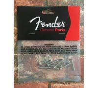 Fender Bass / Telecaster Bridge & Strap Button Mounting Phillips Screws, Chrome
