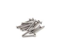 Fender Bass/Telecaster Bridge & Strap Button Mounting Screws Pack of 12 (Chrome)