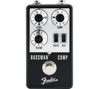 Fender Bassman Compressor Effect Pedal for Bass, Analog Compression with Blend Control, True-Bypass