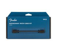Fender Blockchain Low Profile Patch Cable Kit for Guitar Effects Pedals (Small)