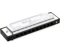 Fender Blues Deluxe Harmonica, Key of D, 10-Hole Diatonic with Case