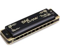 Fender Blues DeVille Diatonic Harmonica, Blues, Key of Bb | 10-hole diatonic harmonica, key of B flat, blues & folk, beginner-friendly, responsive reeds, Hohner Special 20 alternative