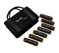 Fender Blues Deville Harmonica Set 7 Pack with Case